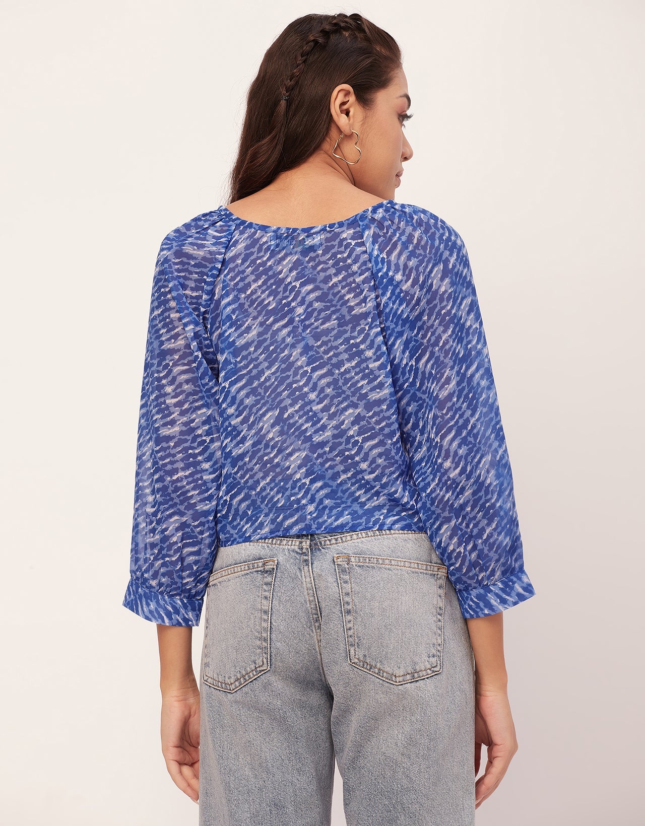 V-Neck Summer Tunic Shirt