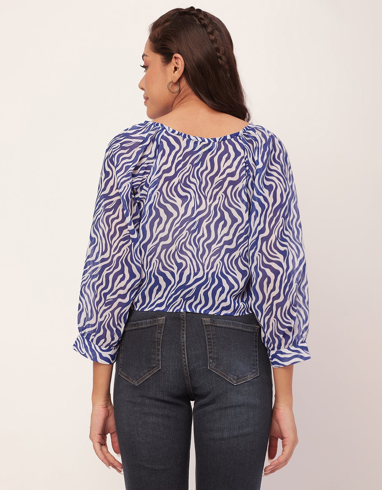V-Neck Summer Tunic Shirt