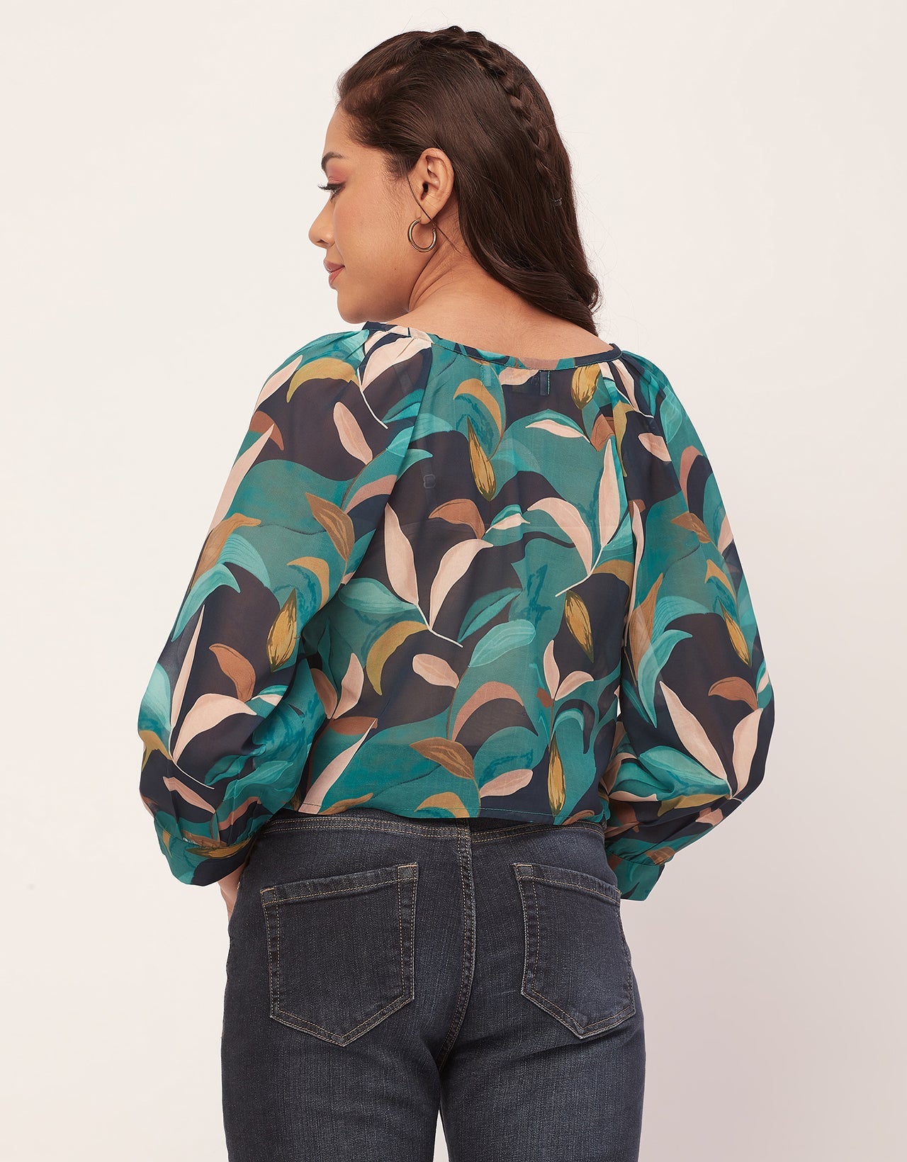 V-Neck Summer Tunic Shirt