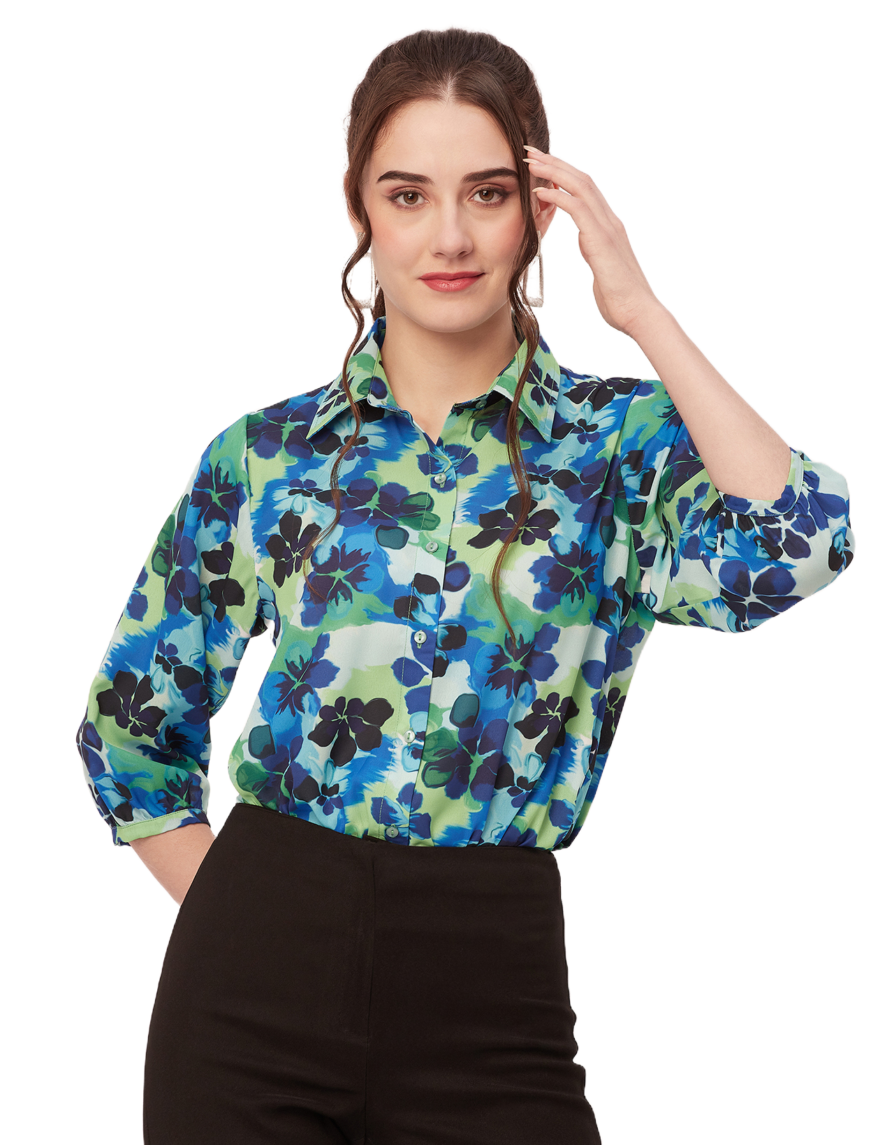 Printed Casual Chic Shirt