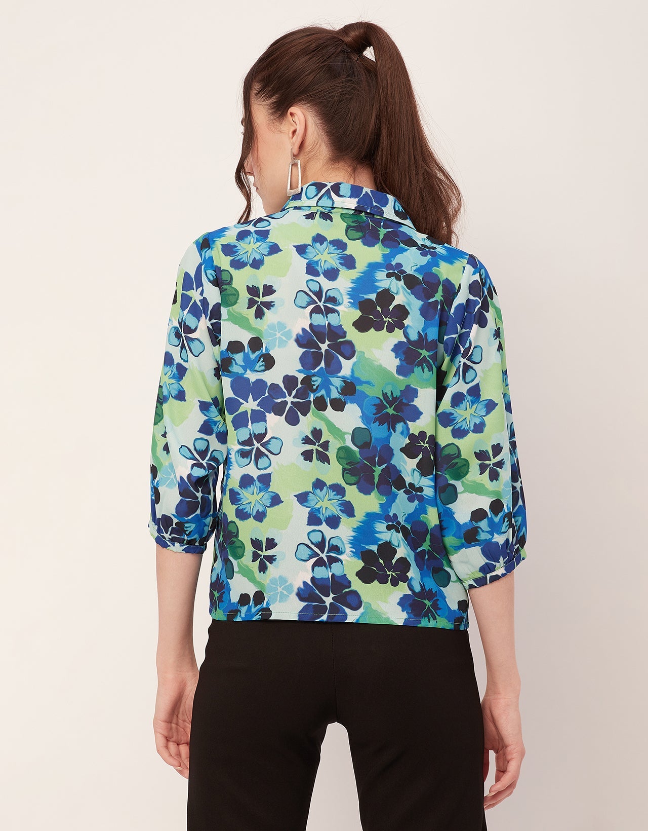 Printed Casual Chic Shirt