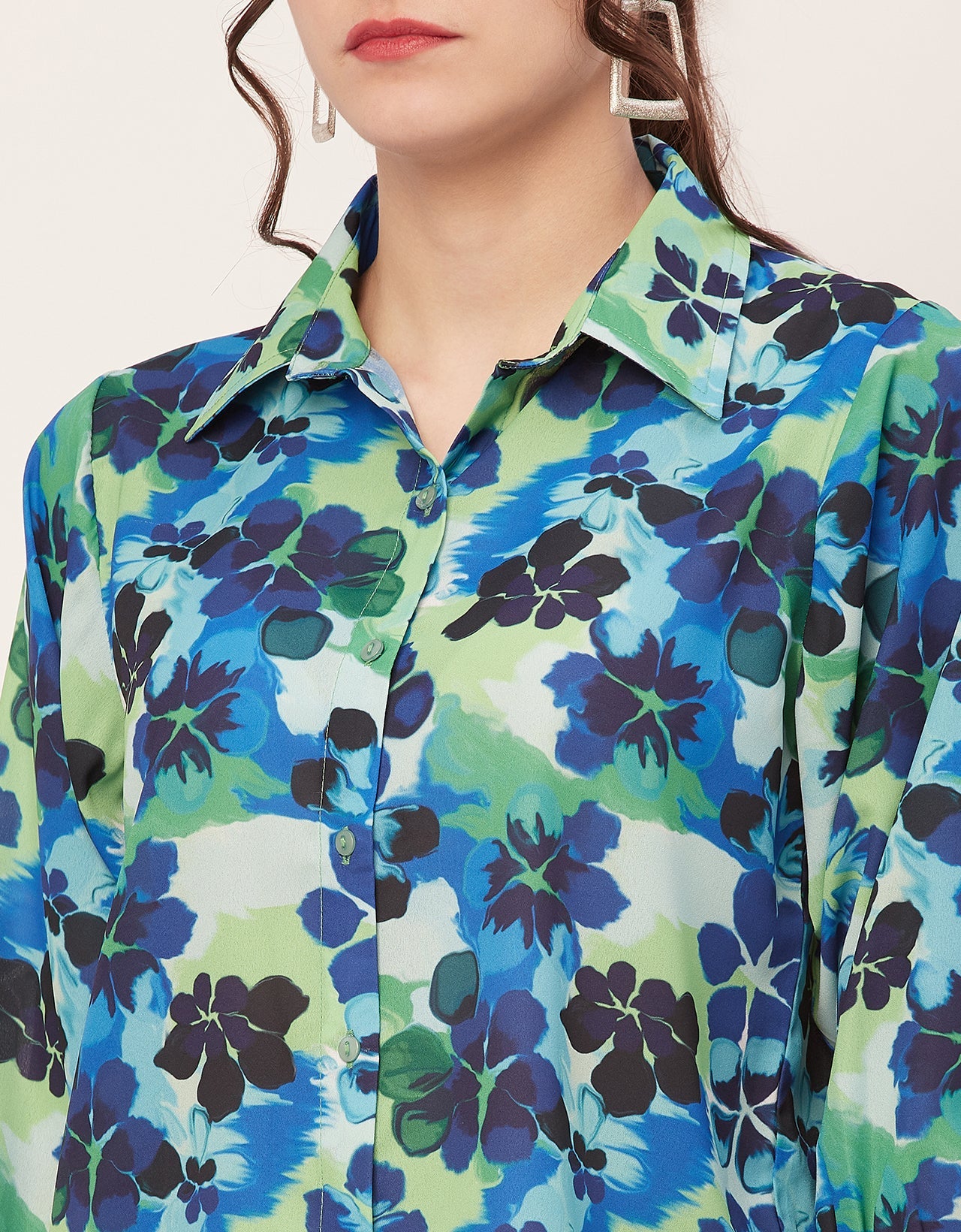 Printed Casual Chic Shirt