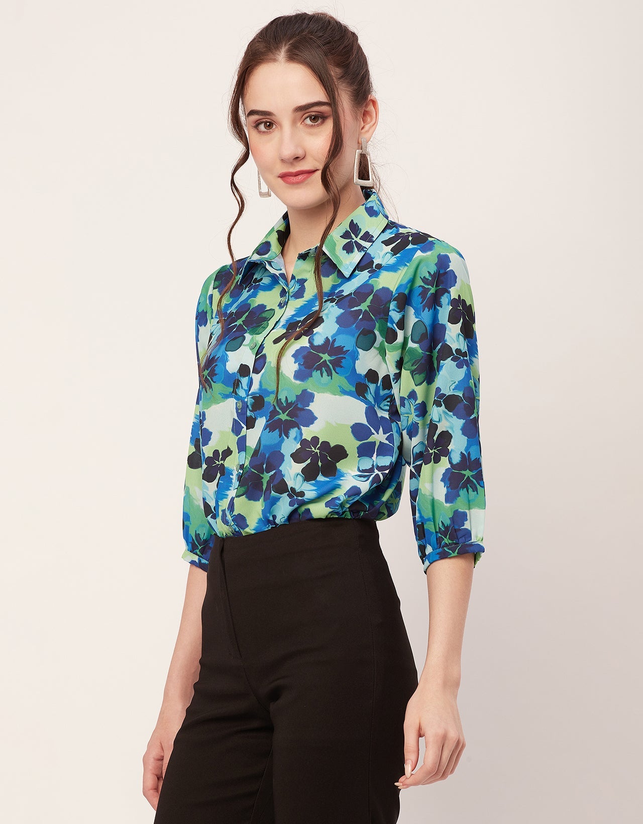Printed Casual Chic Shirt