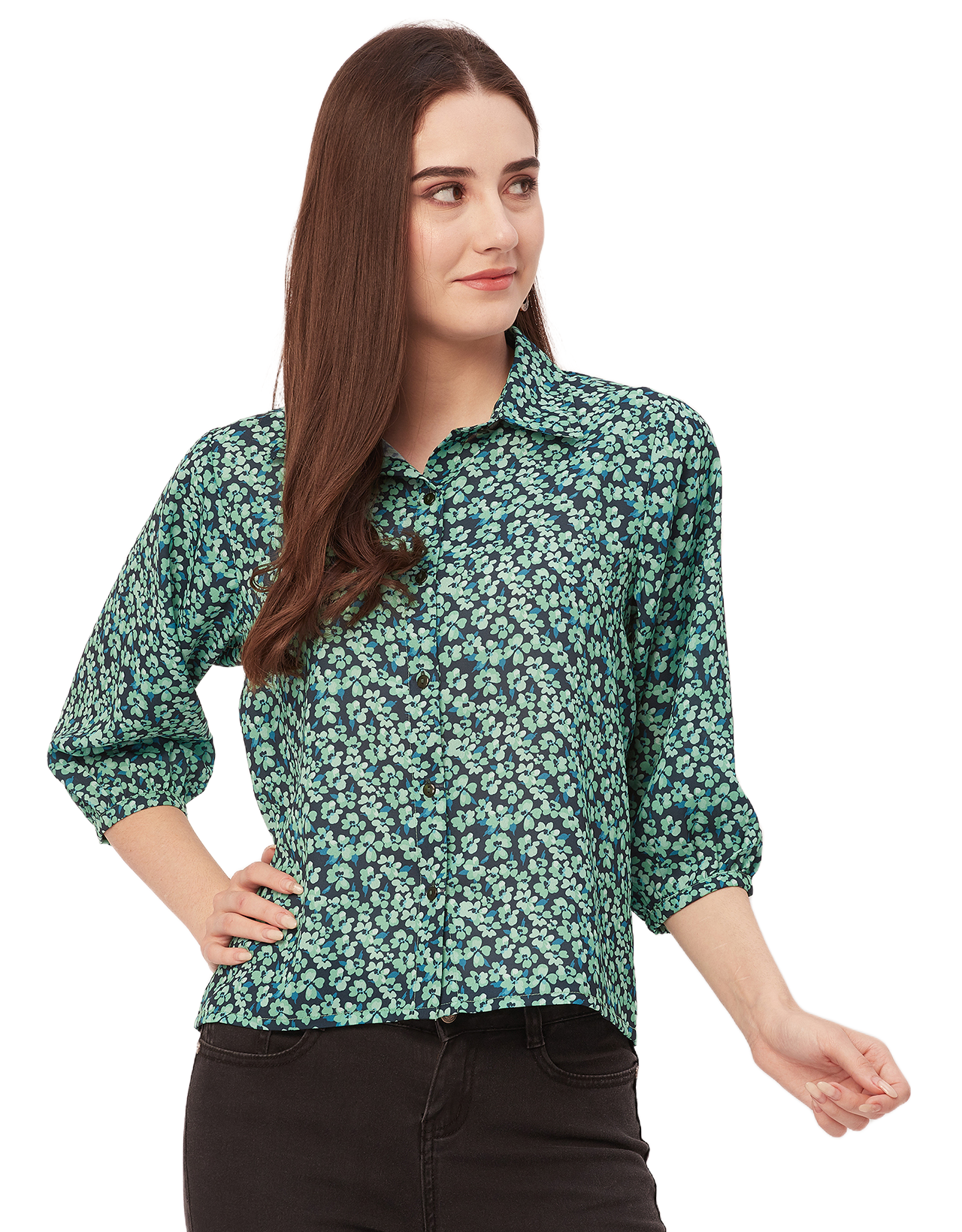 Printed Casual Chic Shirt