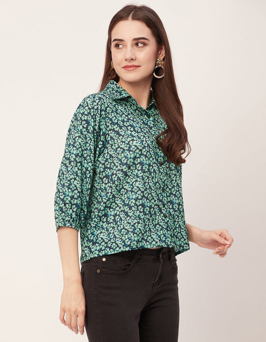 Printed Casual Chic Shirt