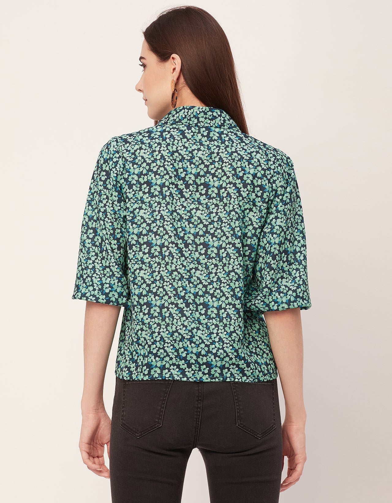 Printed Casual Chic Shirt