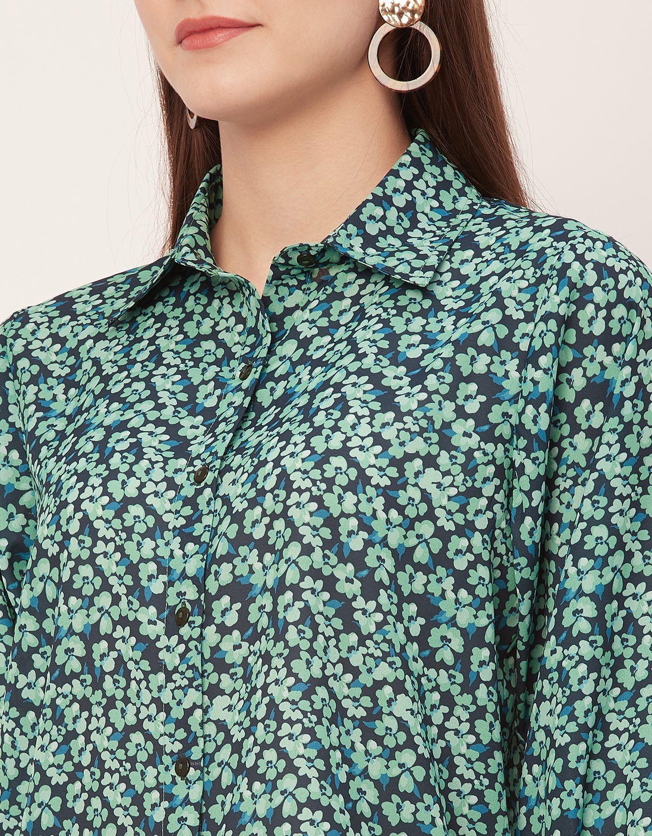 Printed Casual Chic Shirt