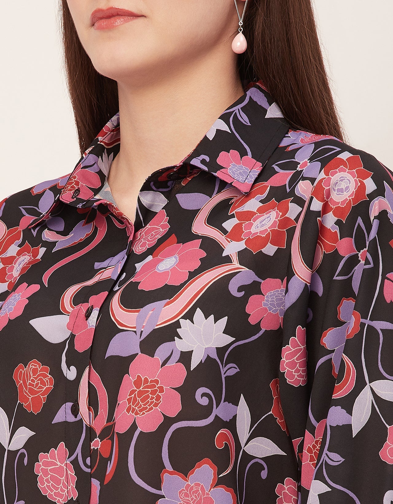 Printed Casual Chic Shirt