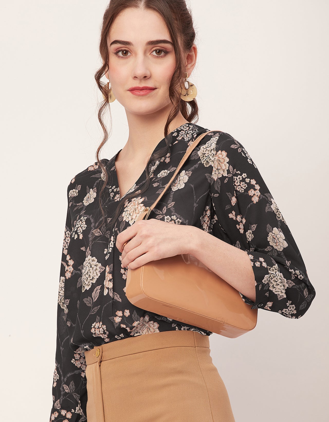 Printed Long Sleeve Top