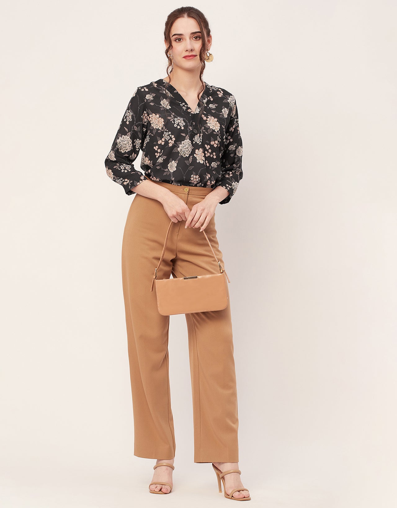 Printed Long Sleeve Top