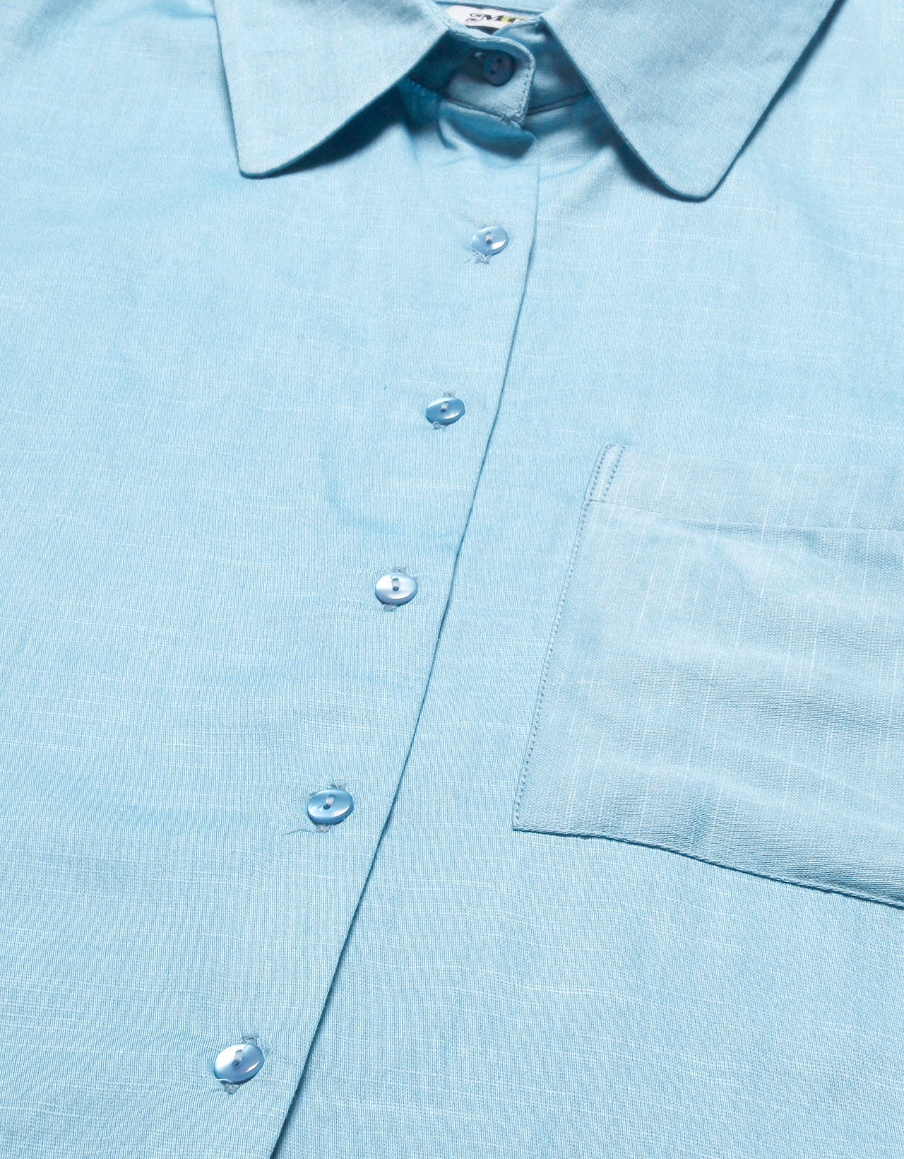 Satin Slub Over-Sized Shirt