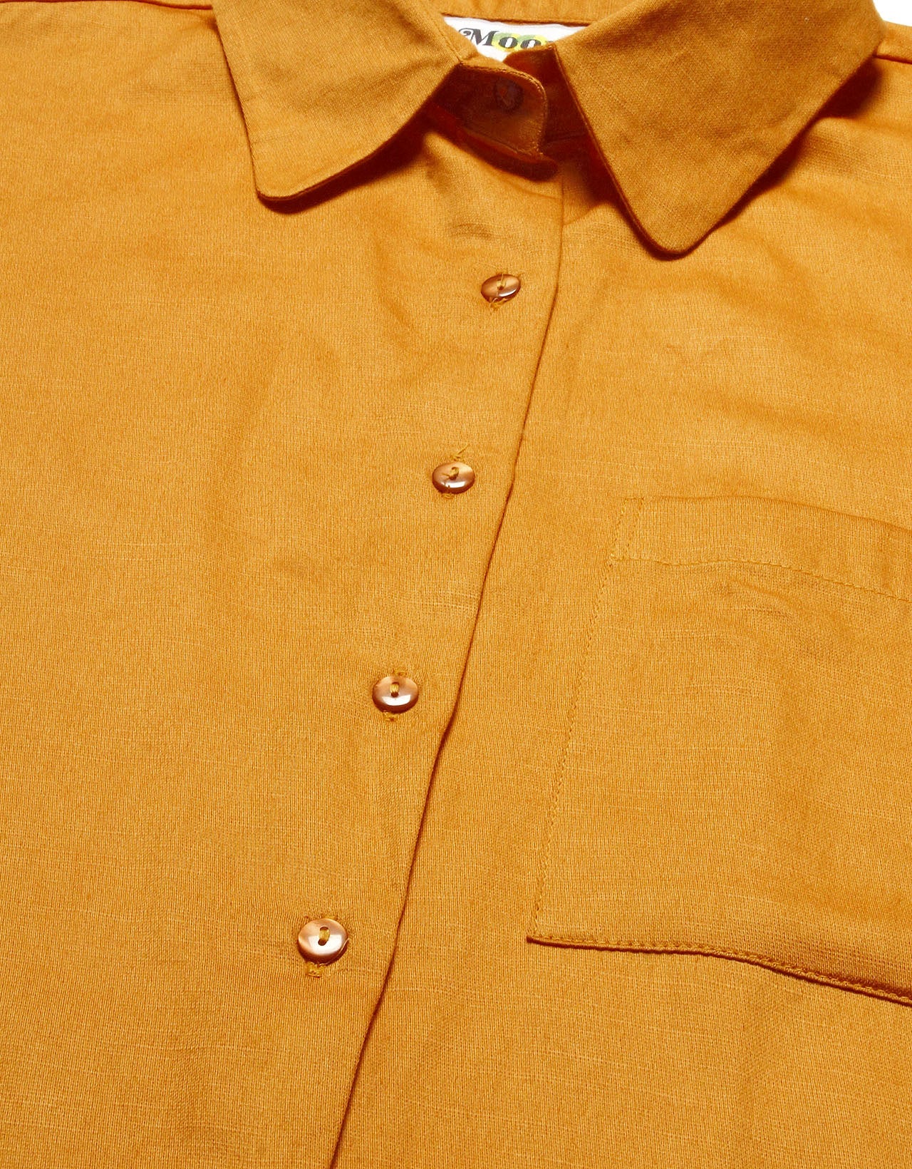 Satin Slub Over-Sized Shirt