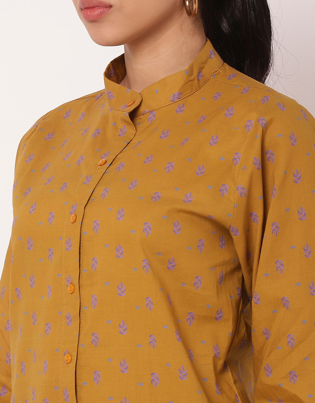 Printed Summer Shirt For Women, Full Sleeve Shirt