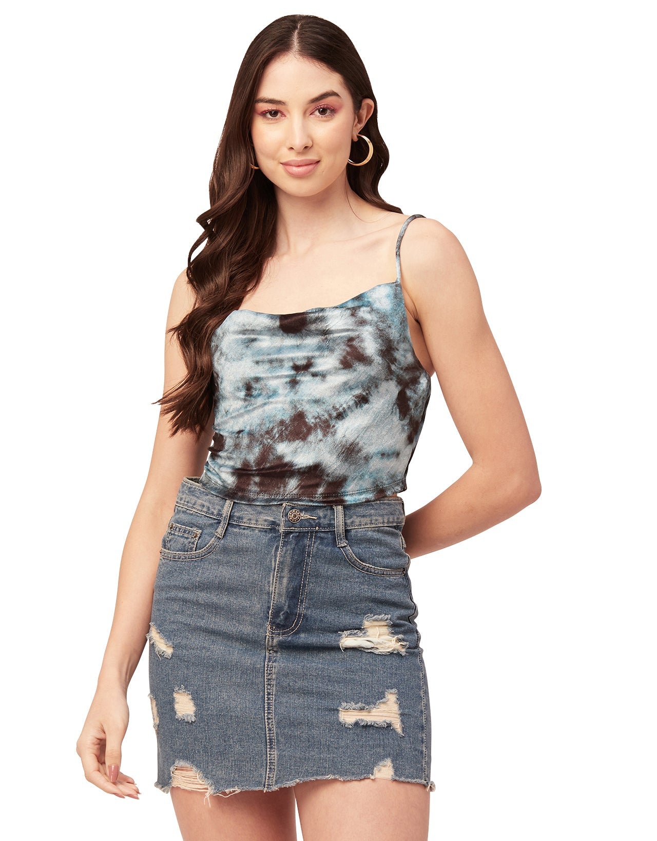Velvet Crop Top, Sweetheart