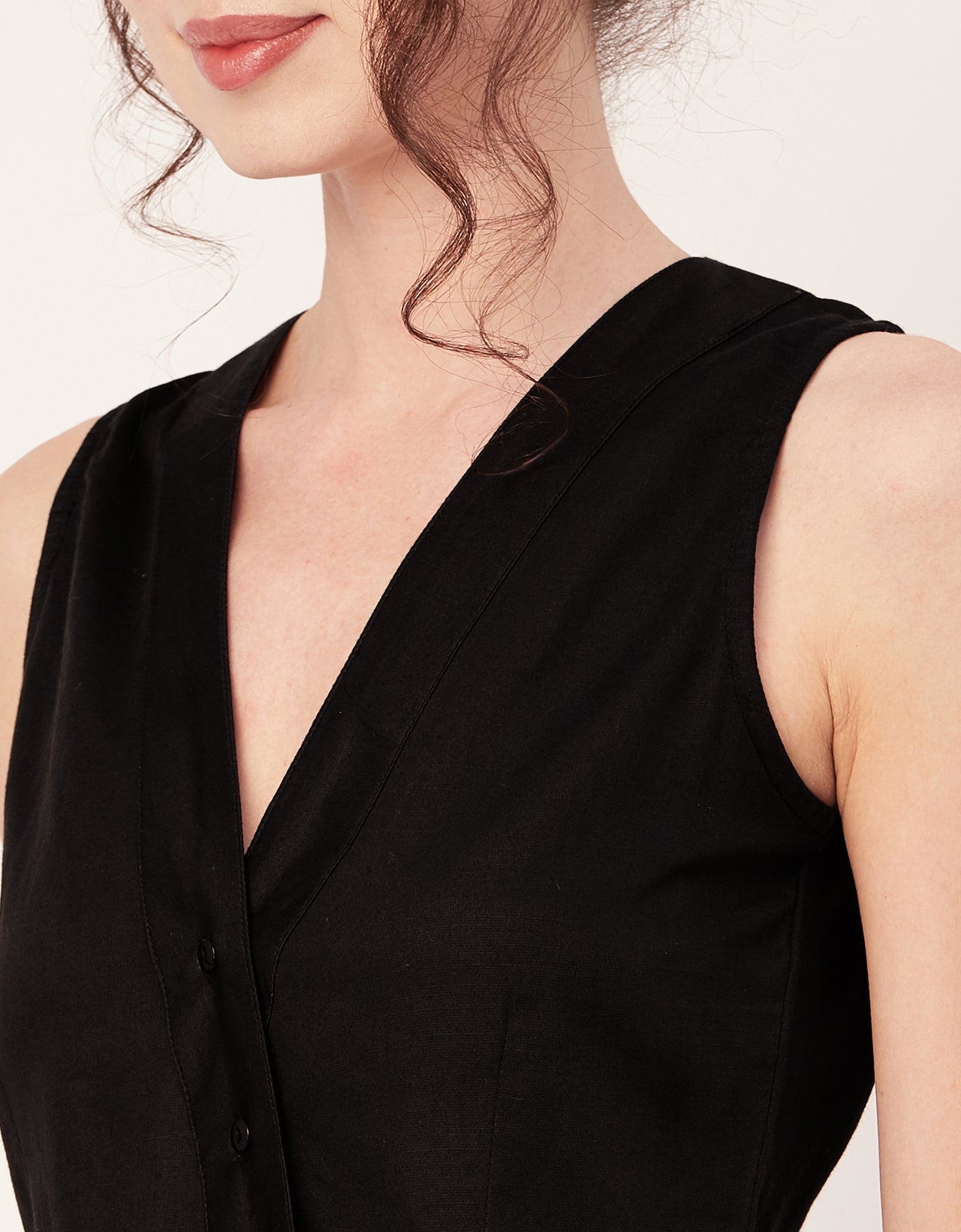 Printed Peplum Formal Top