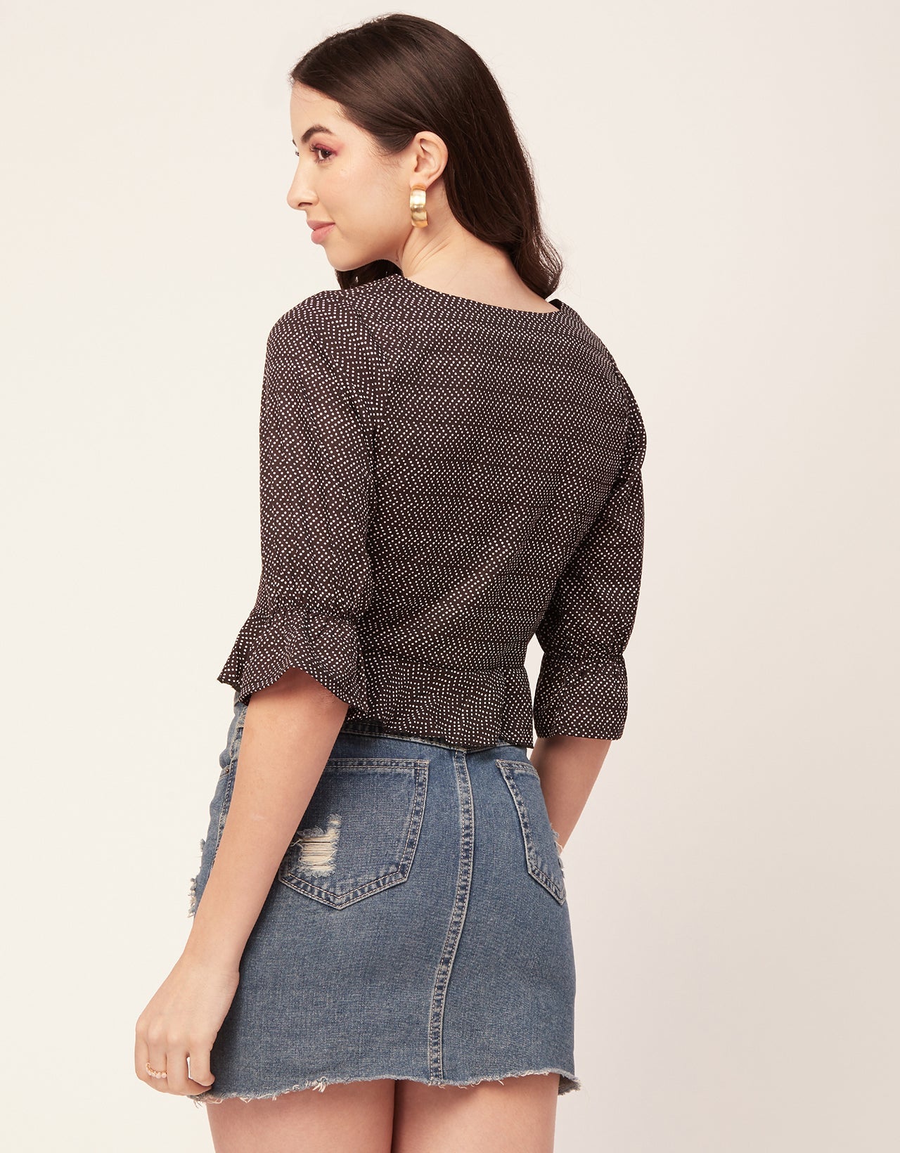 Short Sweetheart Crop Top