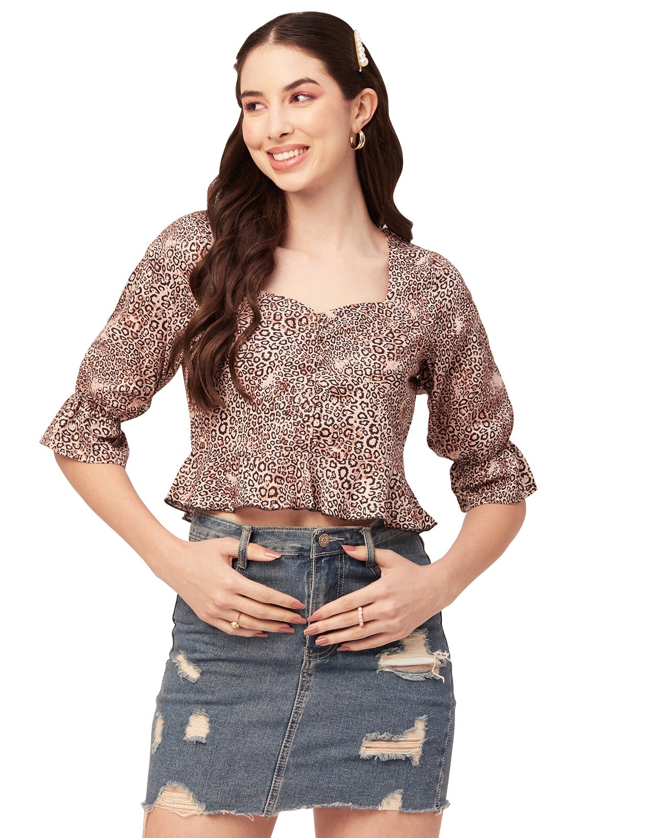 Short Sweetheart Crop Top