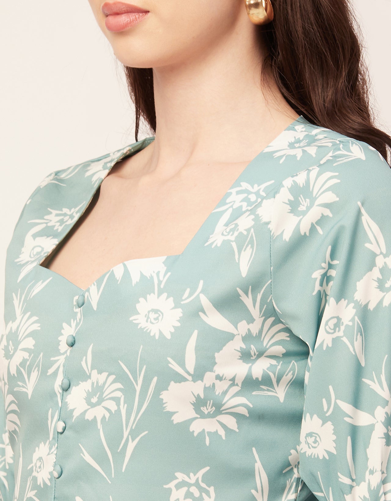 Short Sweetheart Crop Top