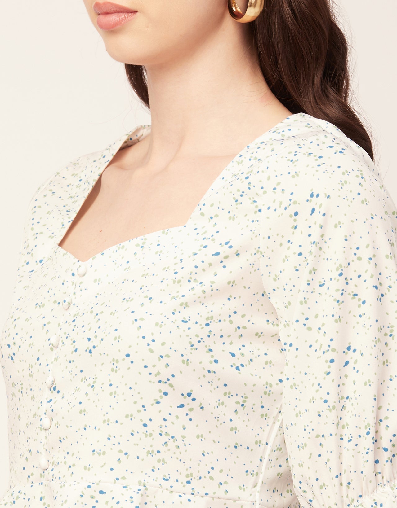 Short Sweetheart Crop Top