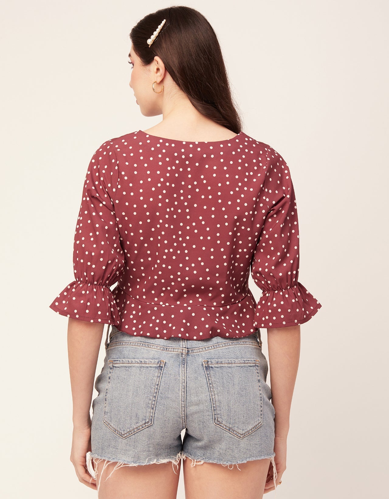 Short Sweetheart Crop Top