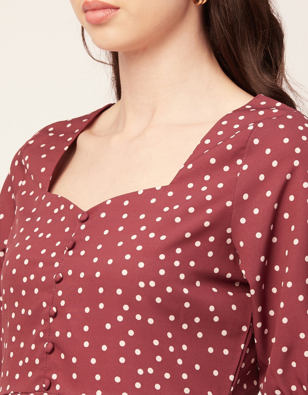 Short Sweetheart Crop Top