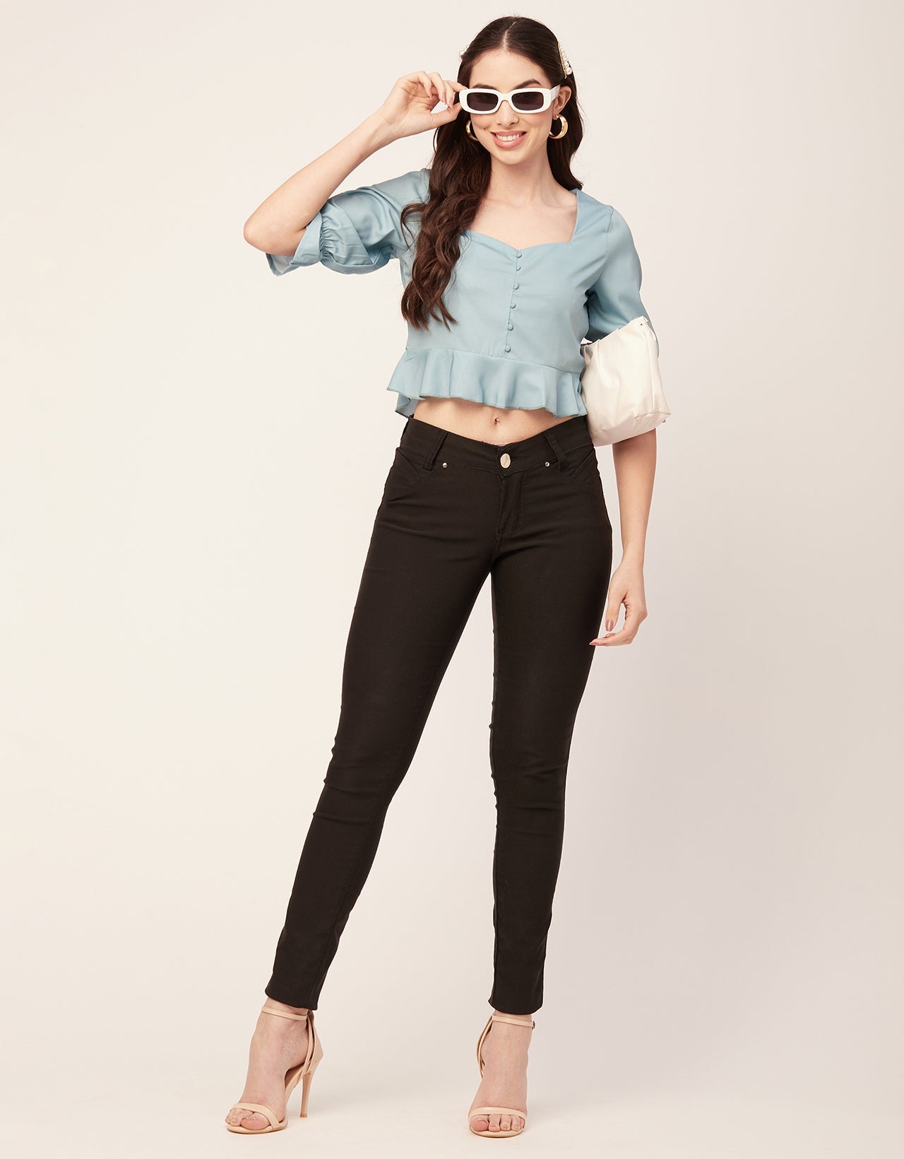 Short Sweetheart Crop Top