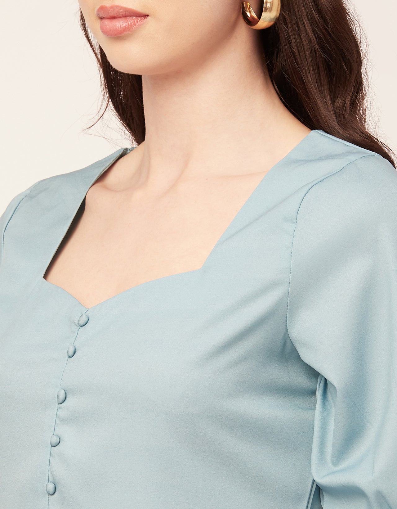 Short Sweetheart Crop Top