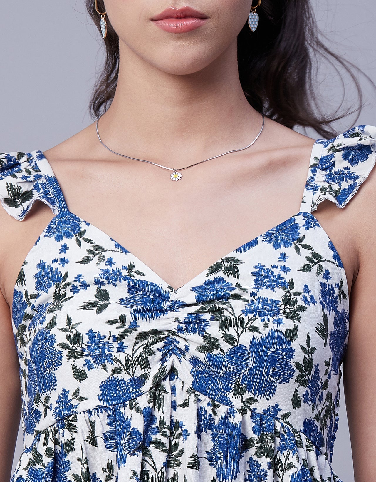 Ruffled Sweetheart Vacation Top