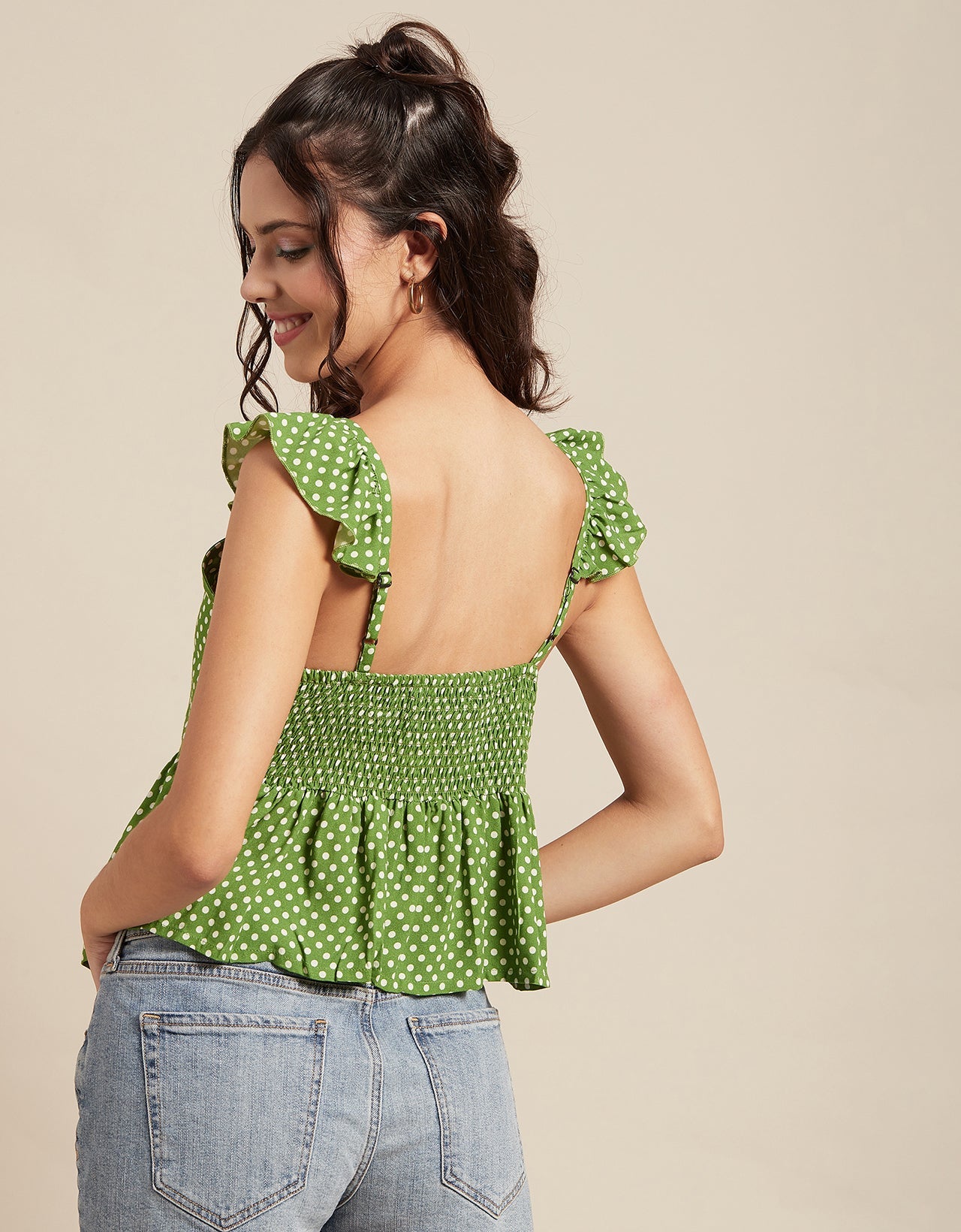 Ruffled Sweetheart Vacation Top