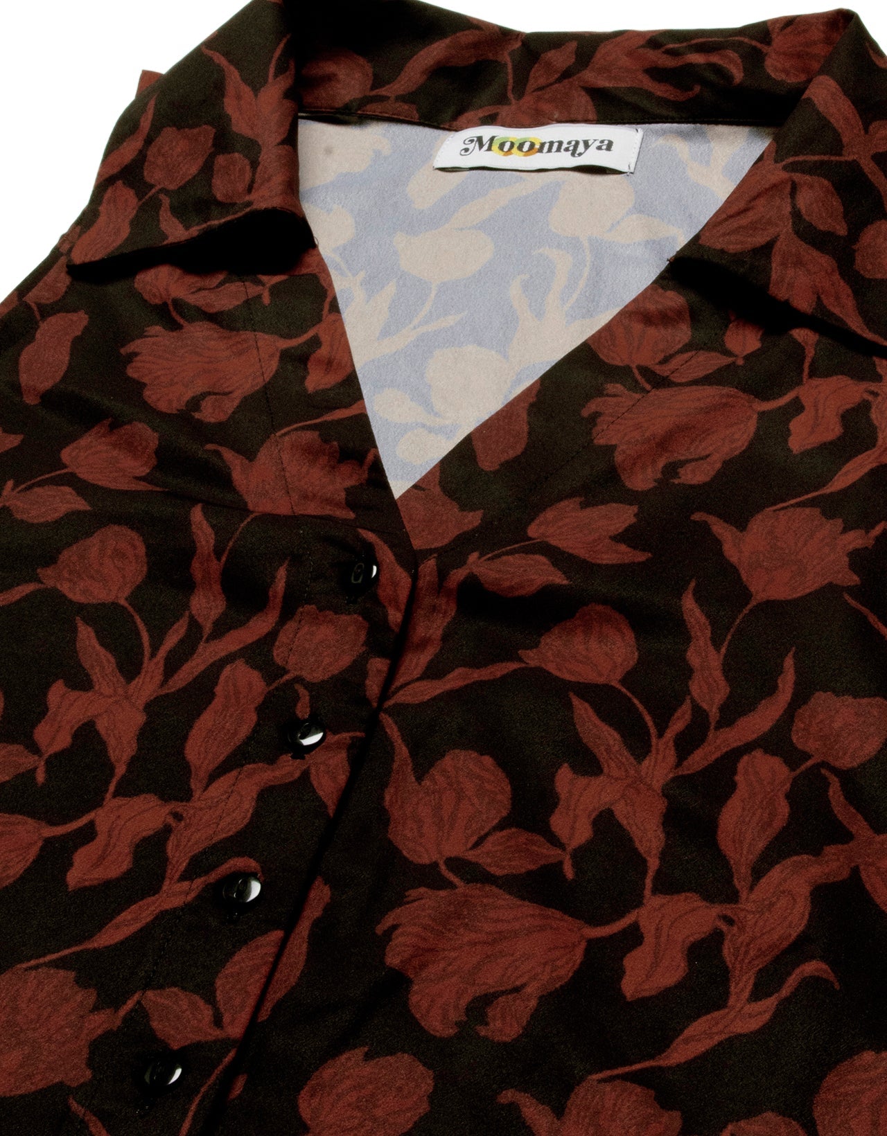 Printed Collared Summer Top