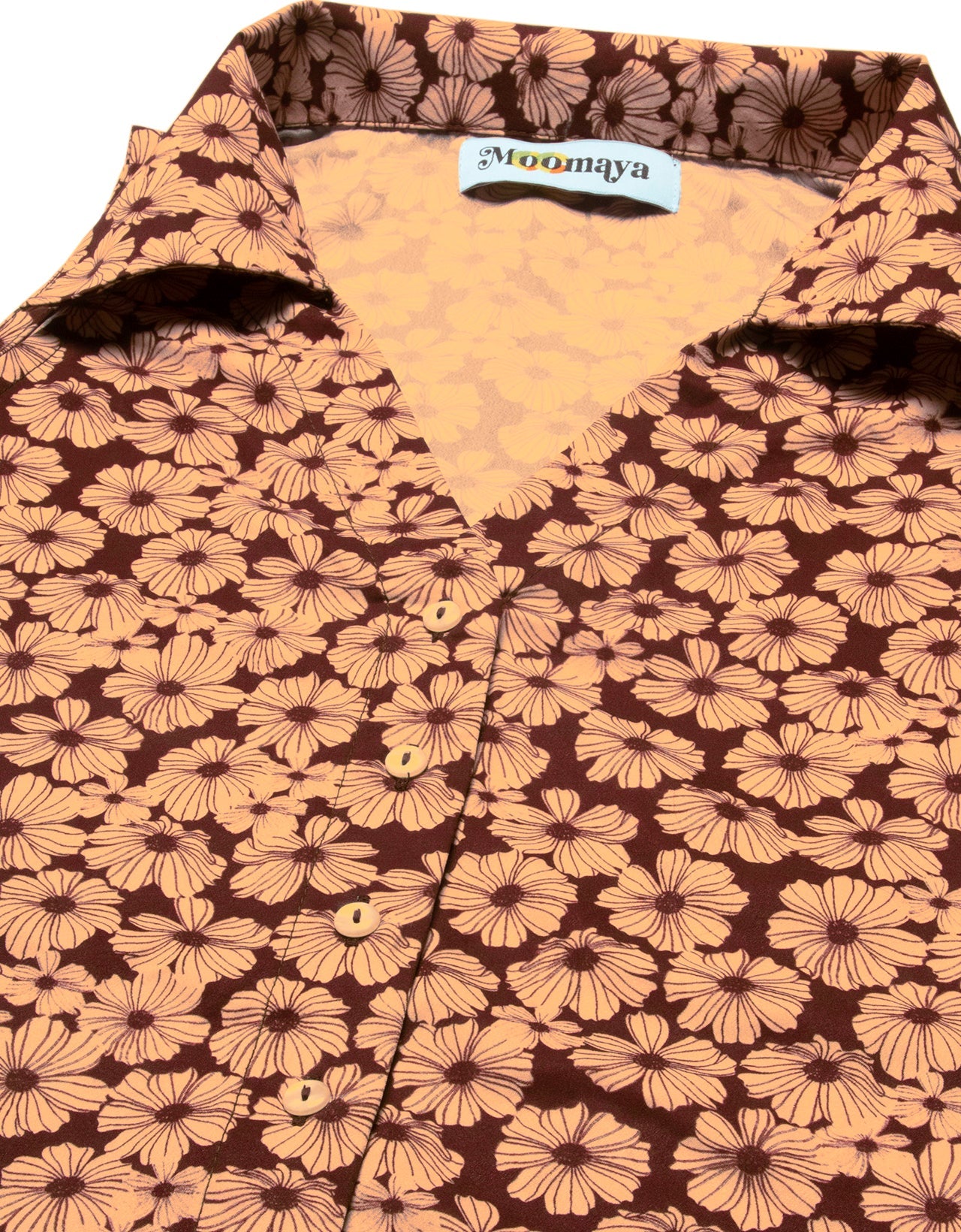 Printed Collared Summer Top