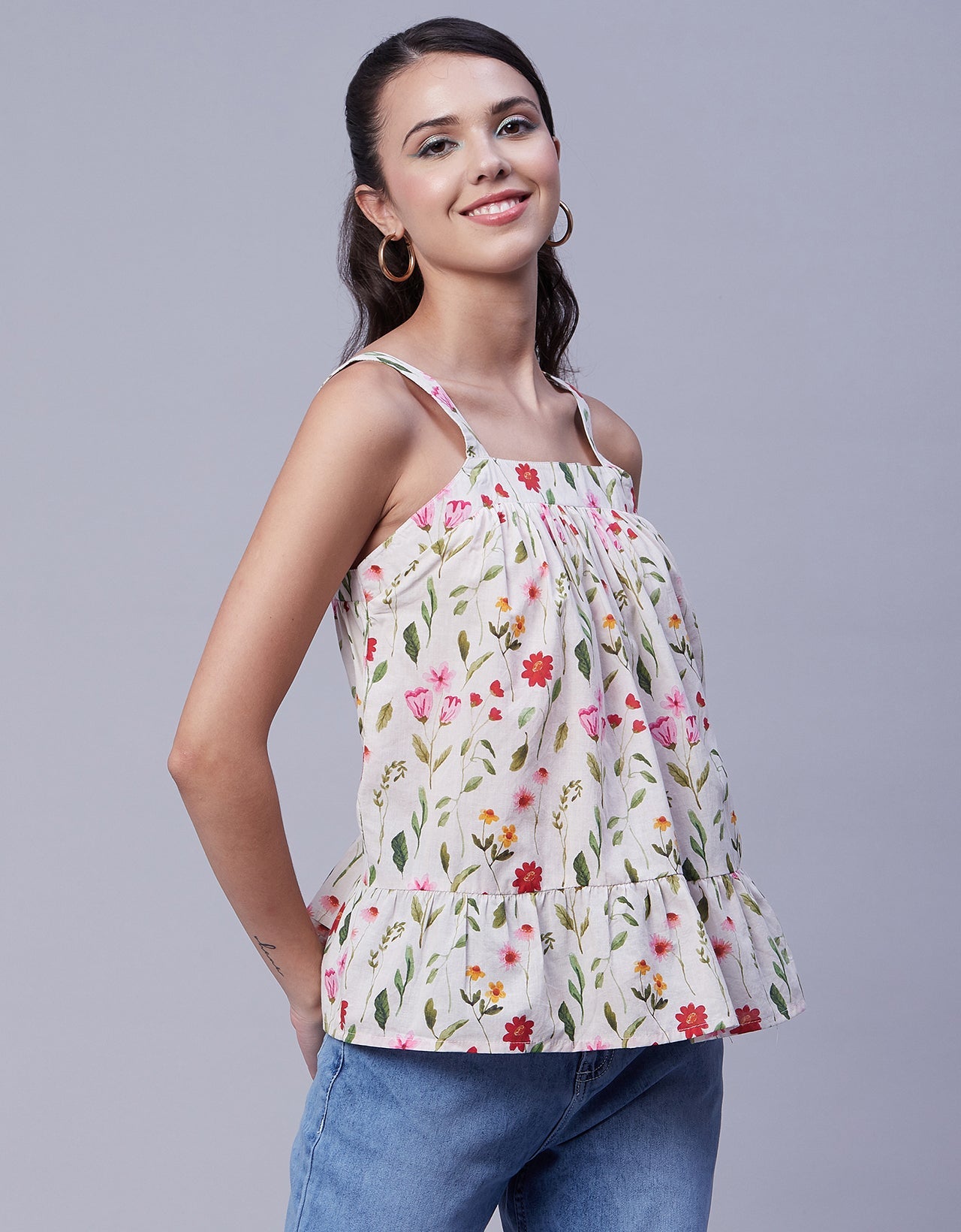 Square Neck Summer Tank