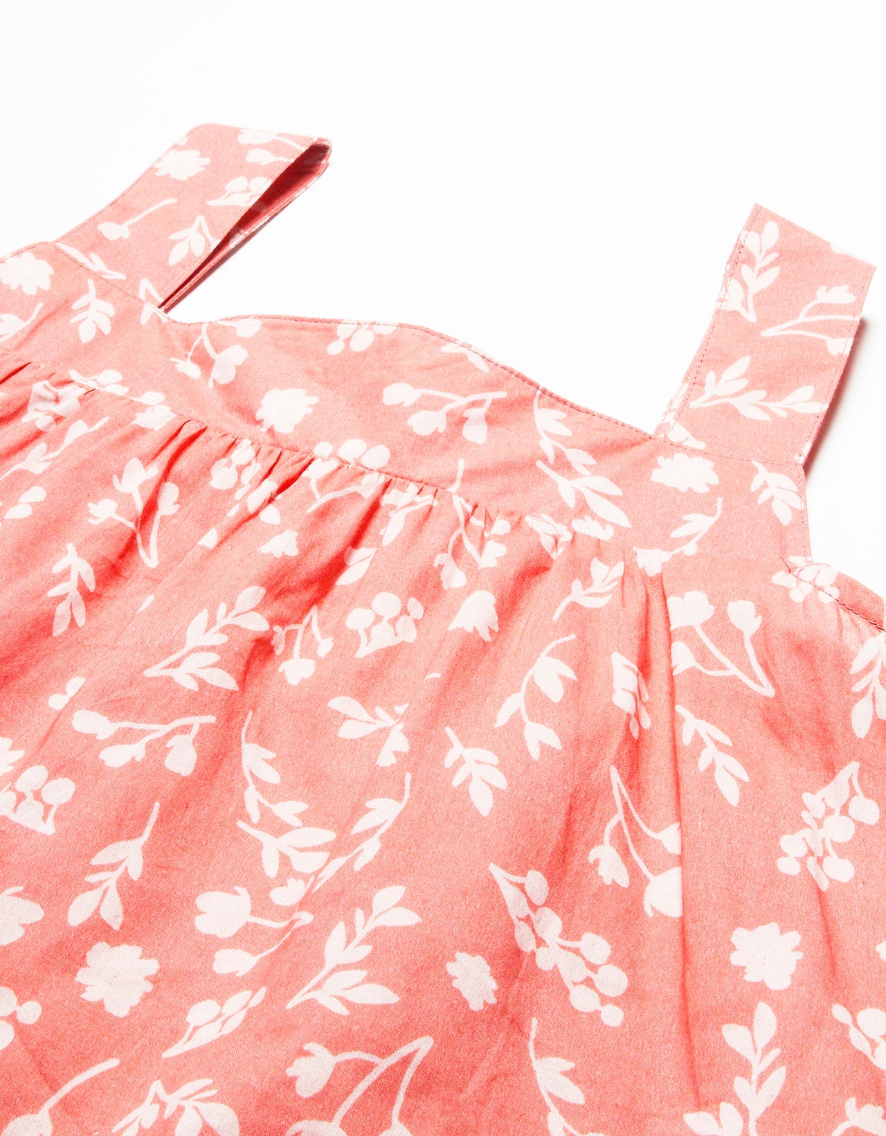 Printed Crop Top, Square Neck