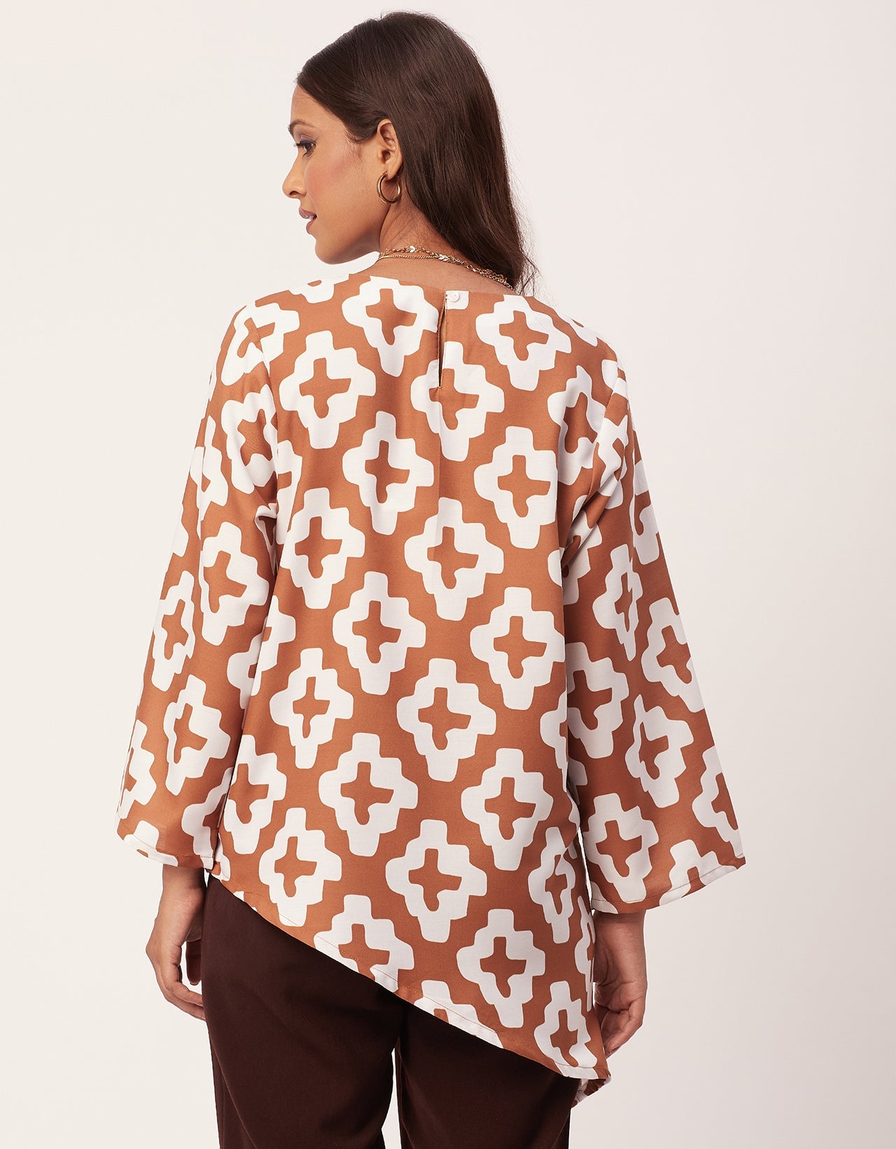 Asymmetric Long Sleeve Top