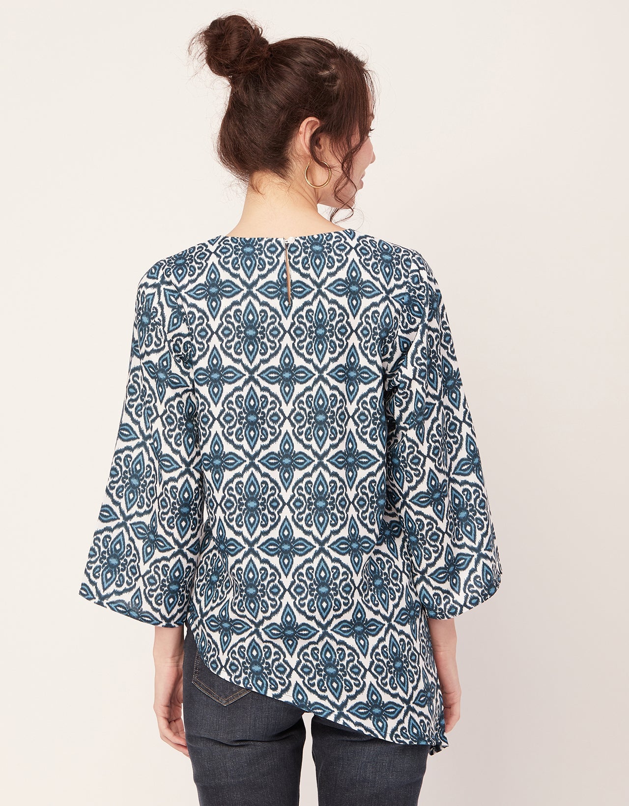 Asymmetric Long Sleeve Top