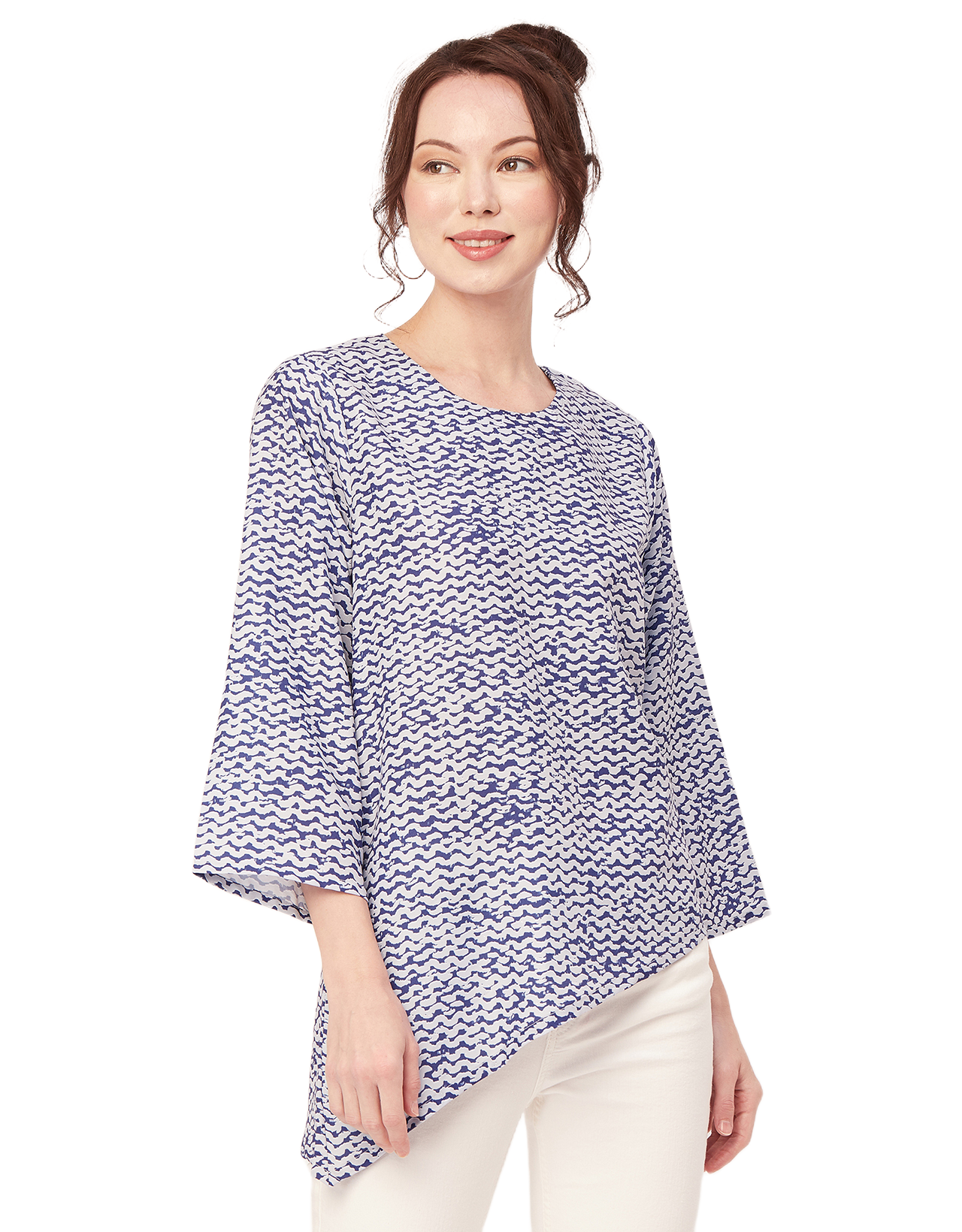 Asymmetric Long Sleeve Top