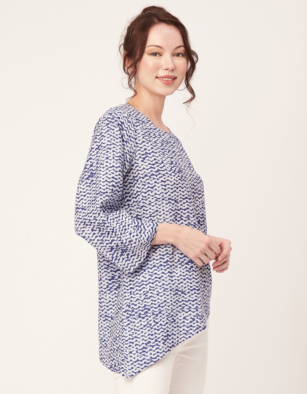 Asymmetric Long Sleeve Top