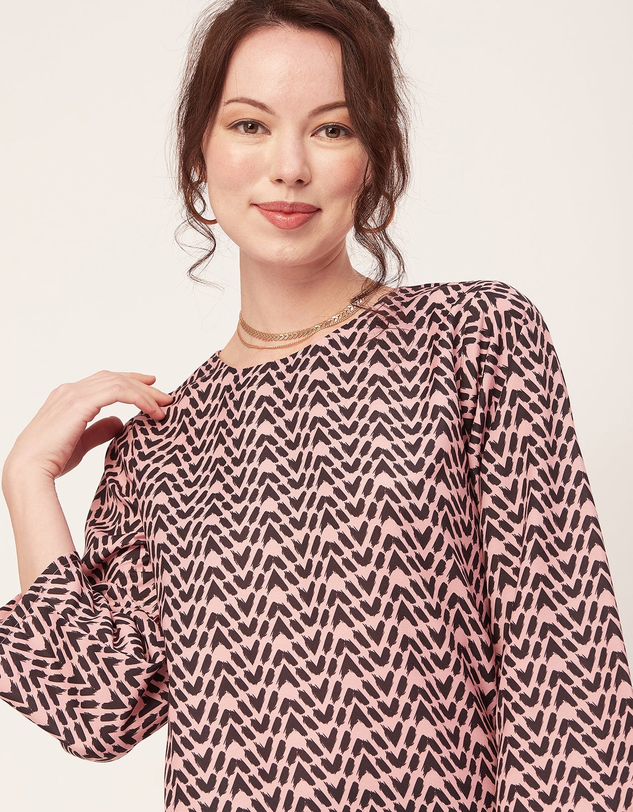 Asymmetric Long Sleeve Top