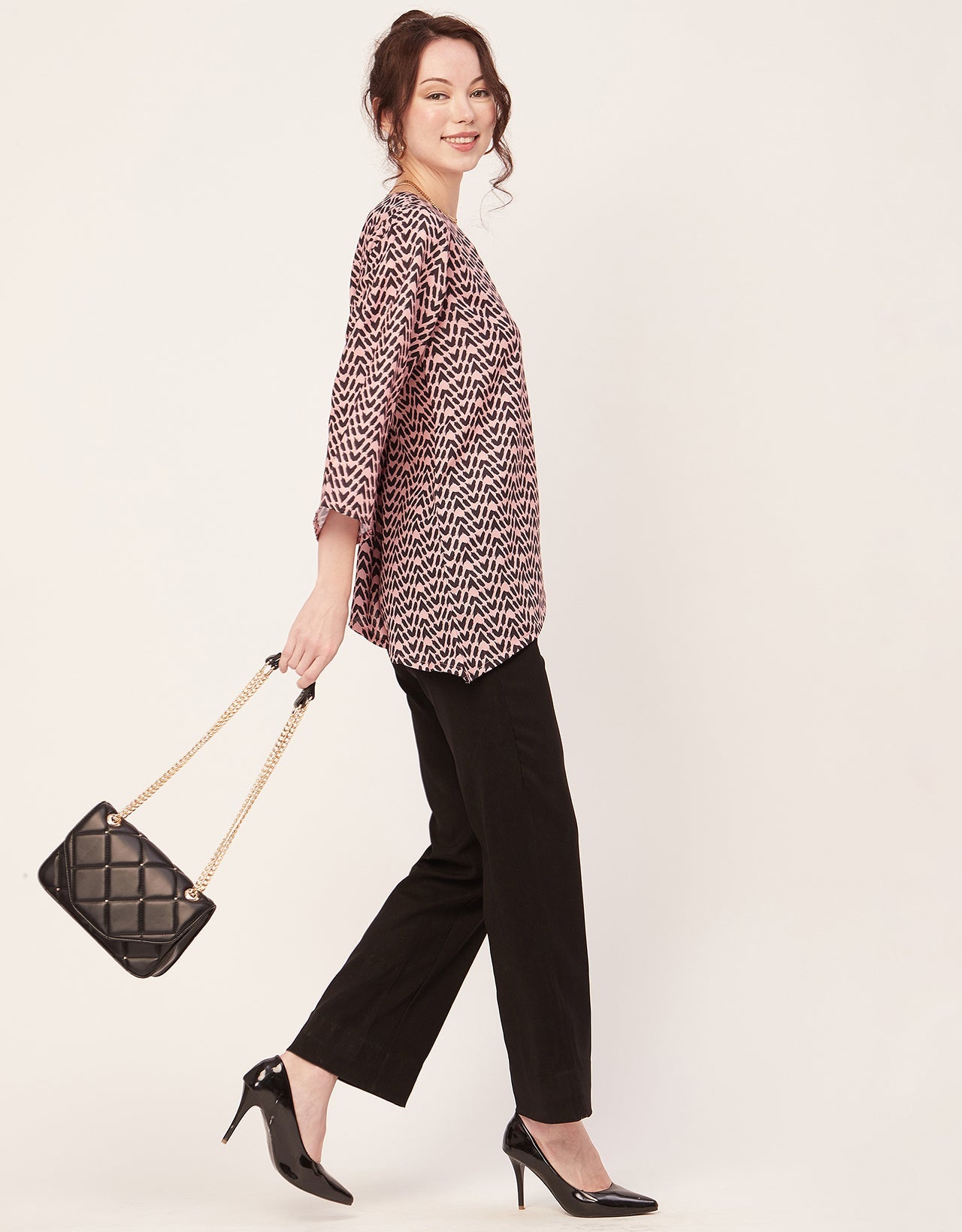 Asymmetric Long Sleeve Top