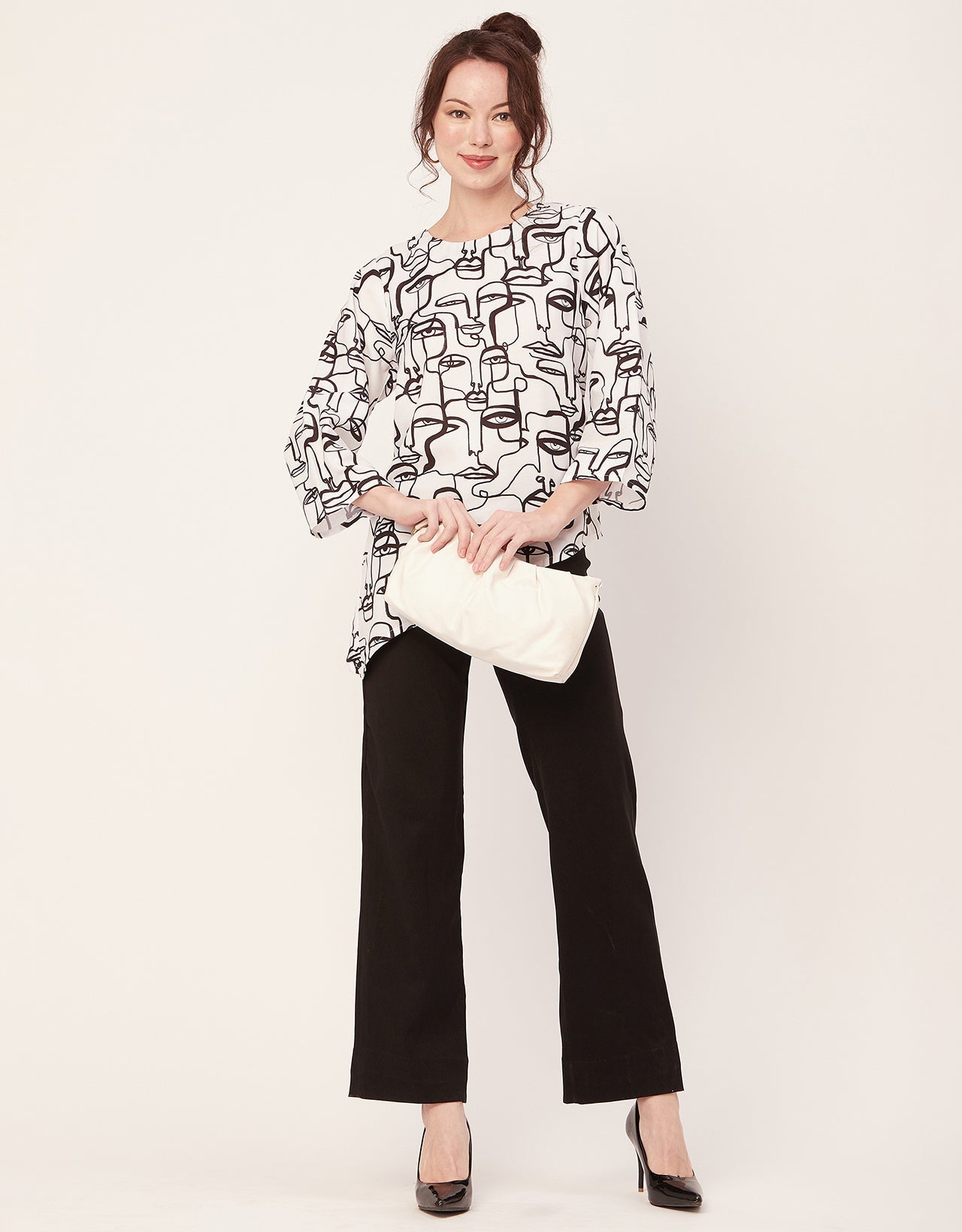 Asymmetric Long Sleeve Top