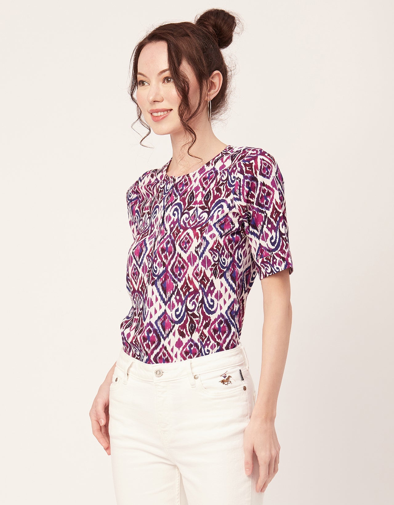 Viscose Summer Casual Top
