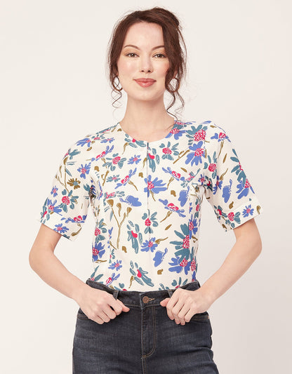 Viscose Summer Casual Top