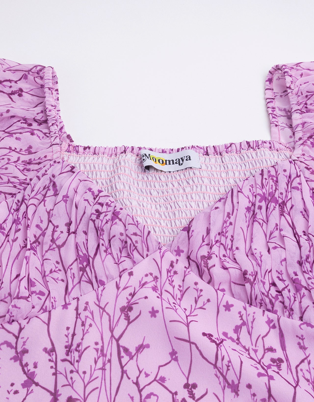 Ruched Sweetheart Crop Top