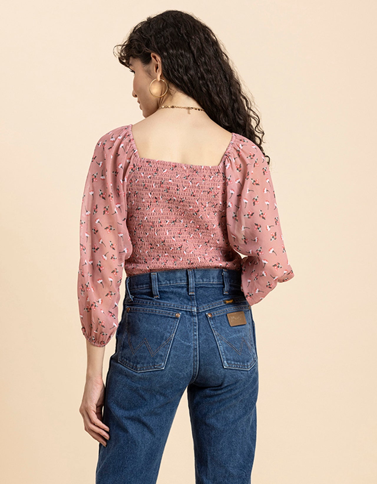 Ruched Sweetheart Crop Top