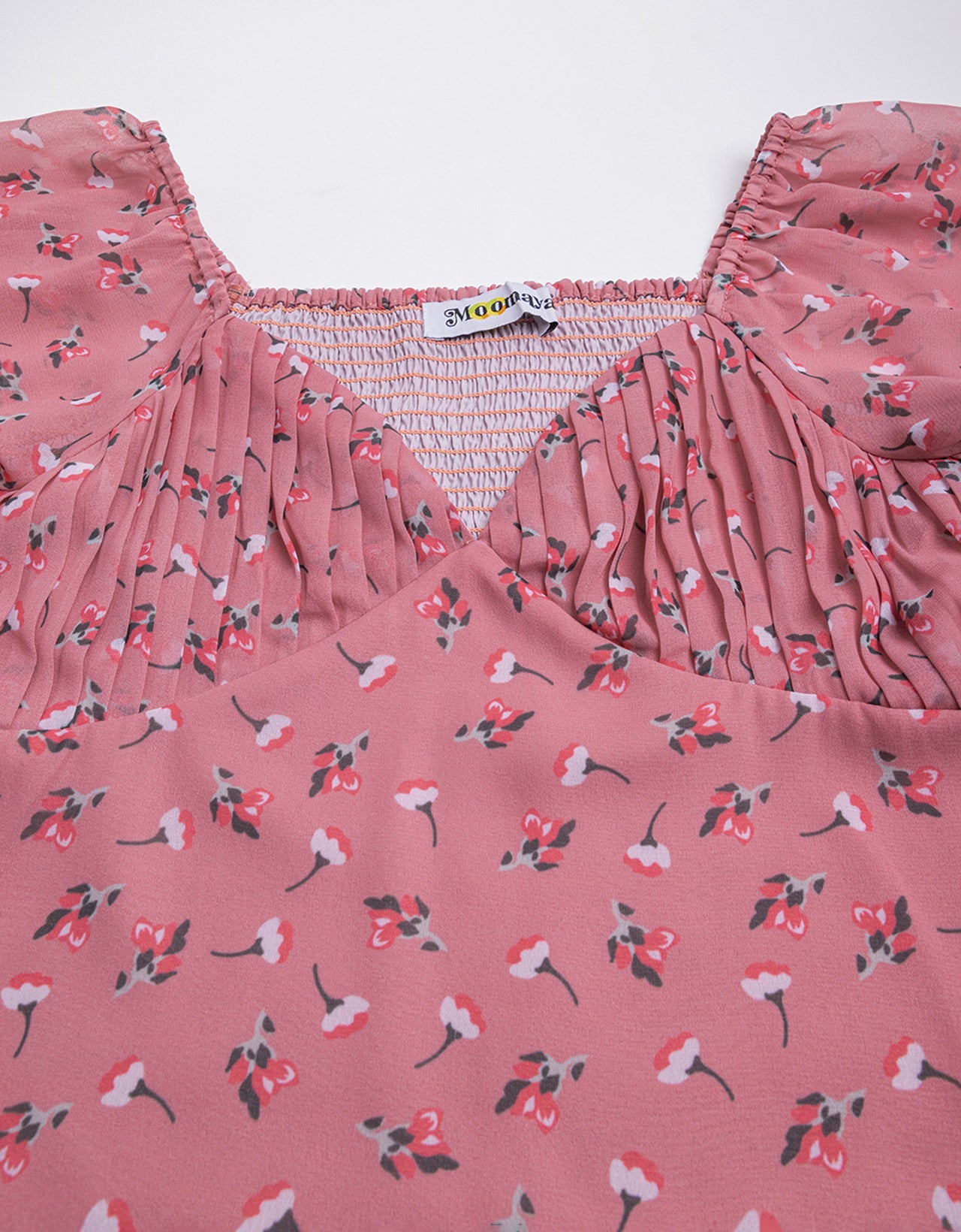 Ruched Sweetheart Crop Top
