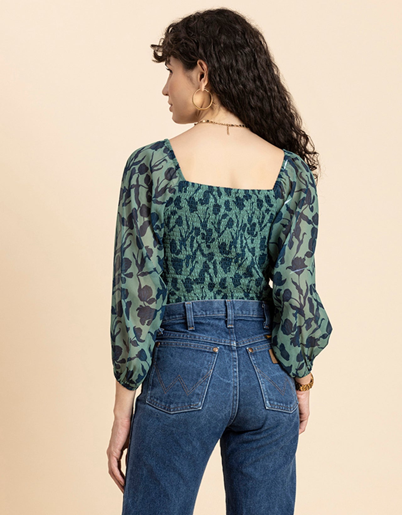 Ruched Sweetheart Crop Top