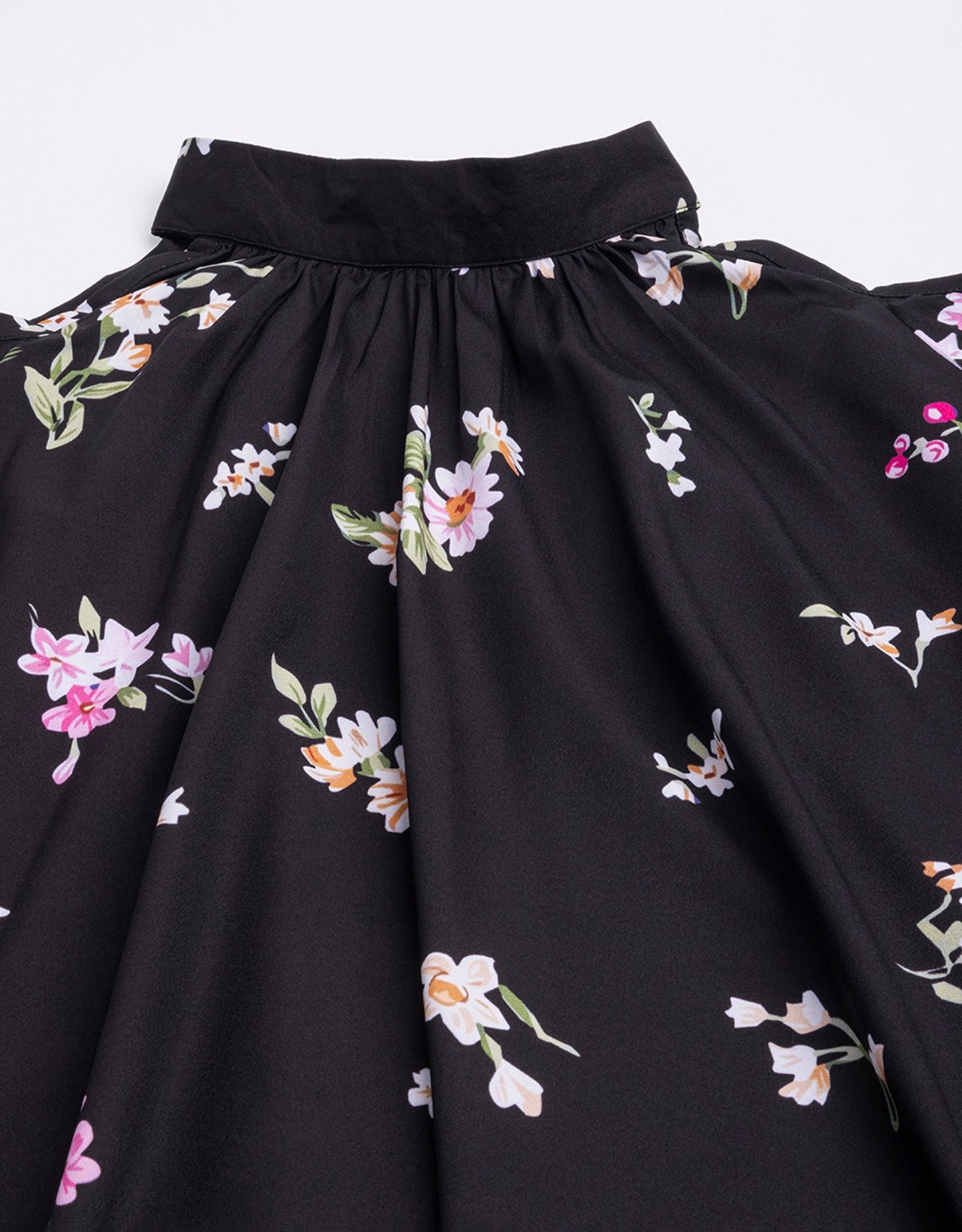 Cold Shoulder Ruffled Top