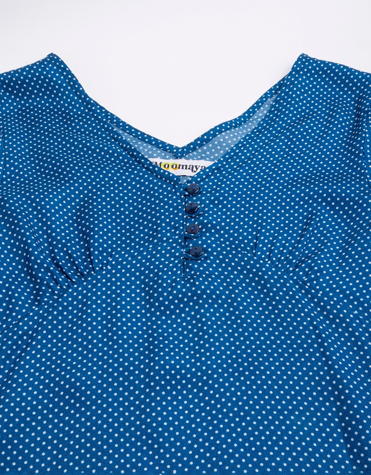 V-Neck Puff Sleeves Top