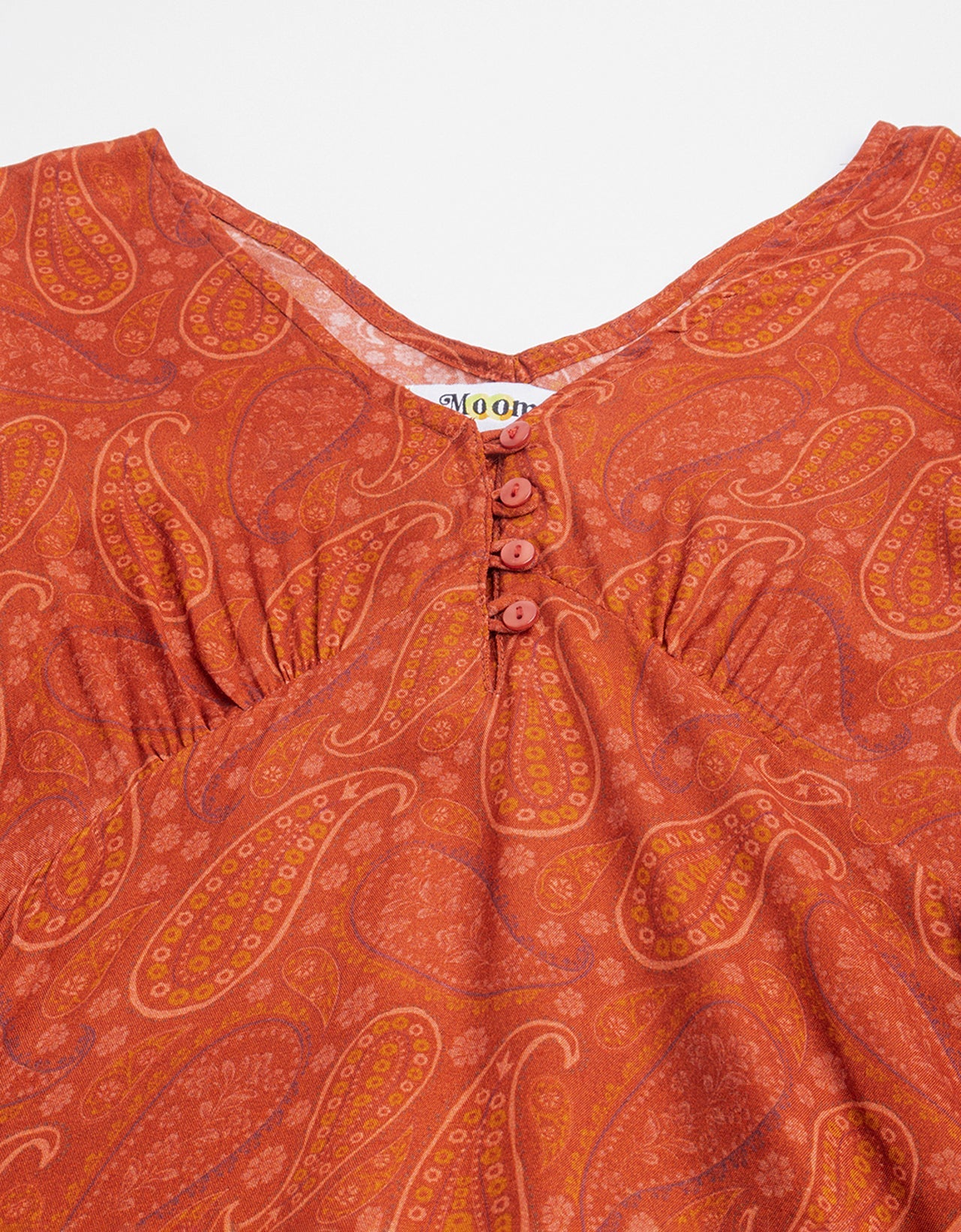 V-Neck Puff Sleeves Top