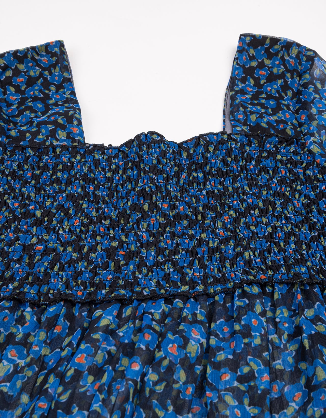 Smocked Bell Sleeves Top